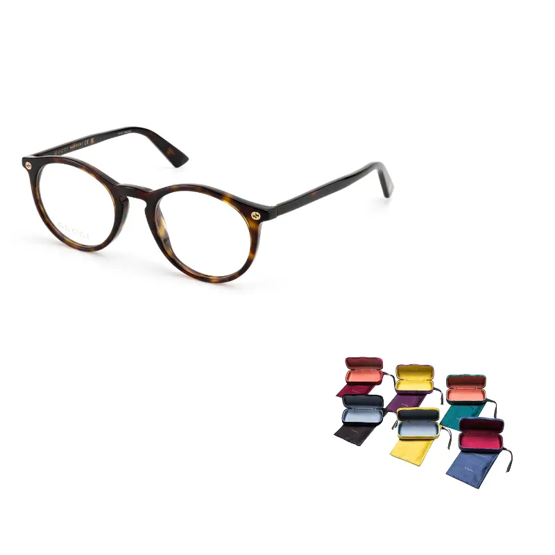 Очки в круглой оправе Gucci, коричневый
Очки в круглой оправе Gucci, коричневый