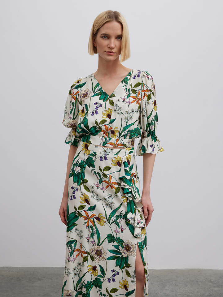 Блузка BGN, белый/зеленый
Блузка BGN, белый/зеленый