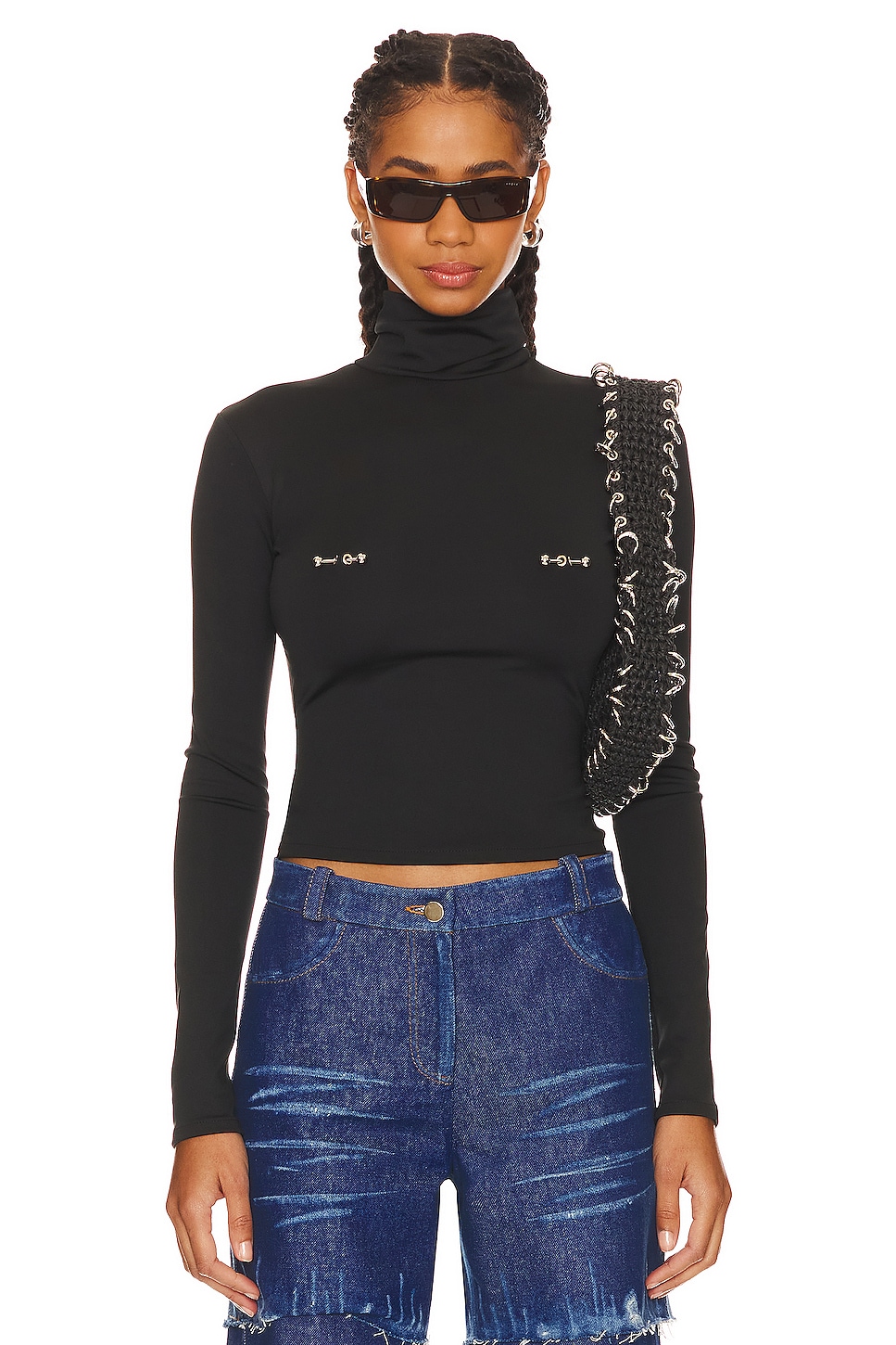 Пирсинг на водолазке Lado Bokuchava, черный
Пирсинг на водолазке Lado Bokuchava, черный