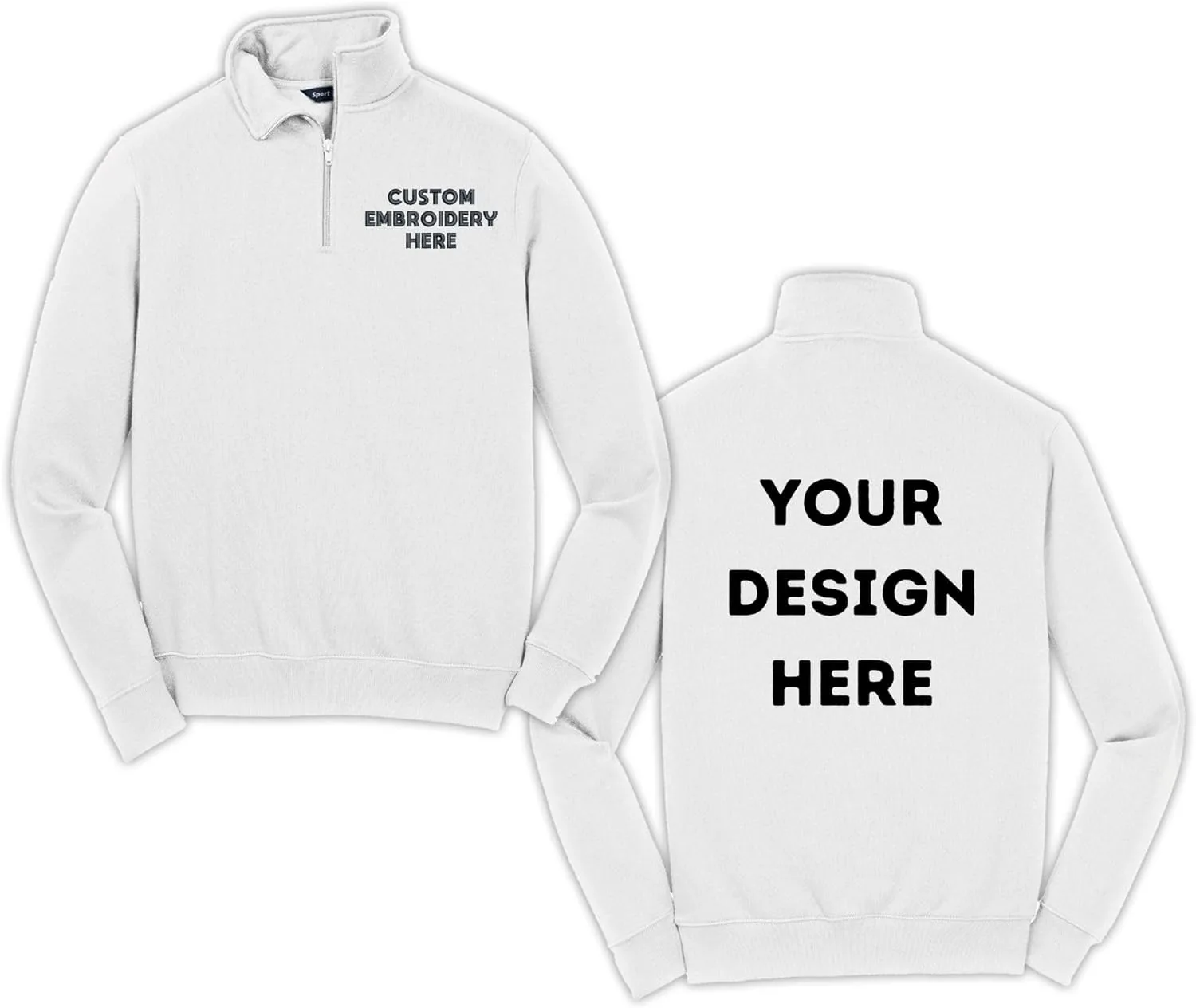 Кастомизированный свитшот Quarter Zip с логотипом спереди и сзади LOGO IMPRESSION
Кастомизированный свитшот Quarter Zip с логотипом спереди и сзади LOGO IMPRESSION