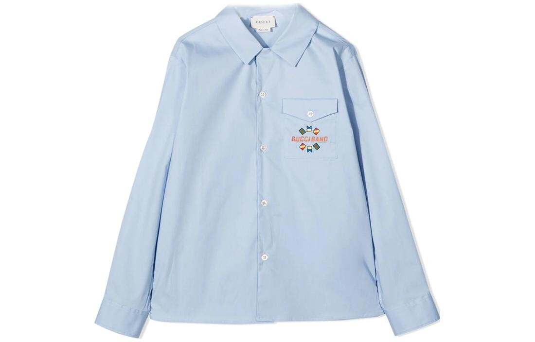 Детская рубашка GUCCI, цвет Blue
Детская рубашка GUCCI, цвет Blue
