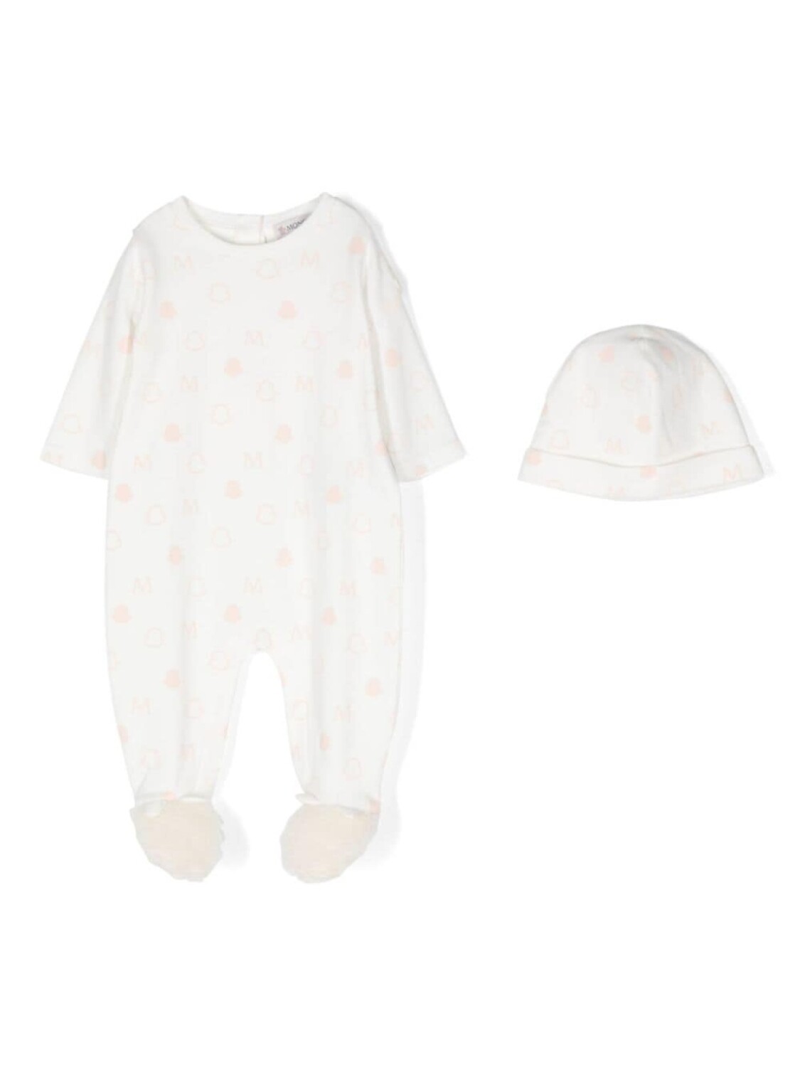 Moncler Enfant с принтом логотипа babygrow (набор из двух штук), белый
Moncler Enfant с принтом логотипа babygrow (набор из двух штук), белый