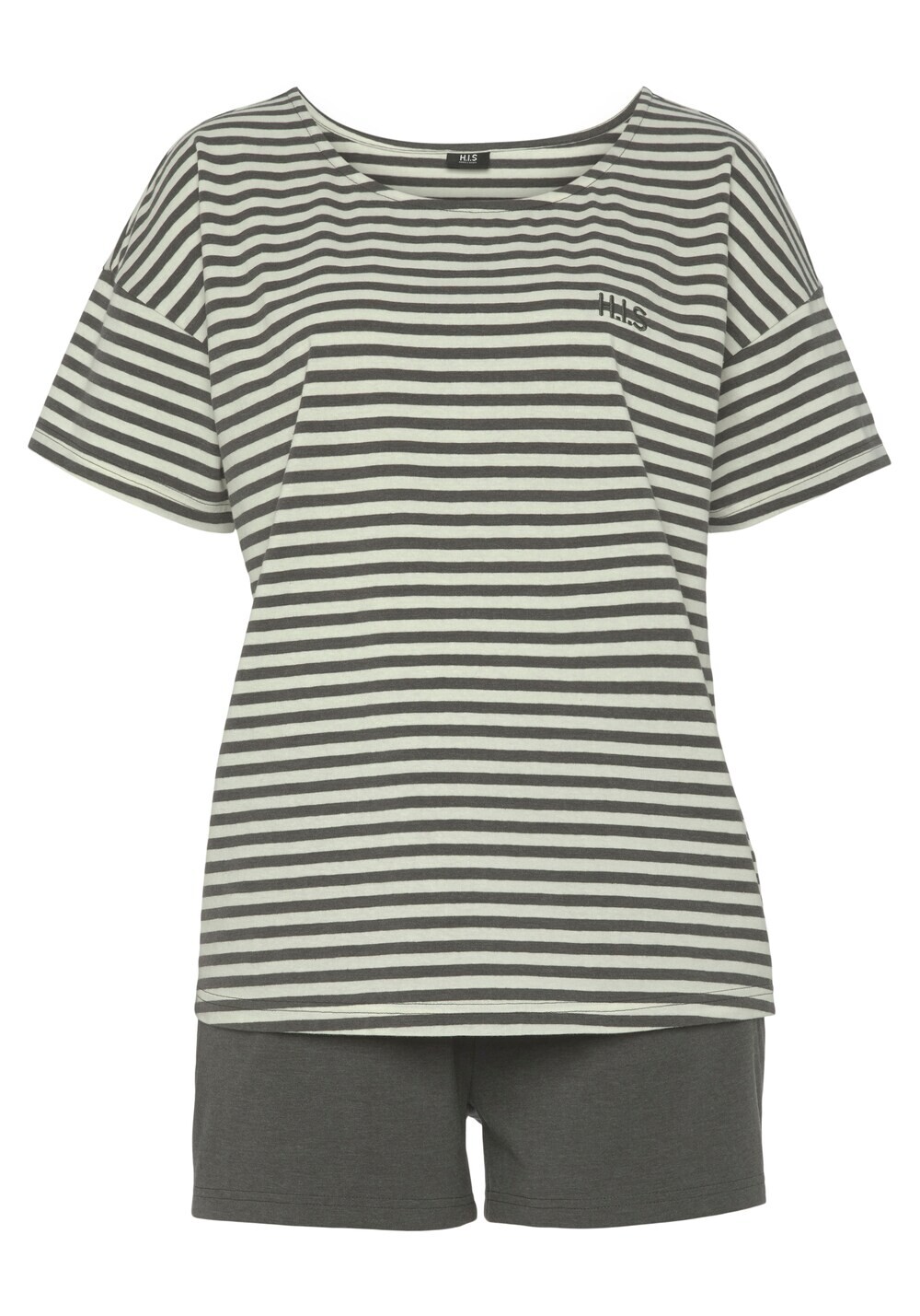 Короткий пижамный комплект H.I.S, пестрый зеленый
Короткий пижамный комплект H.I.S, пестрый зеленый