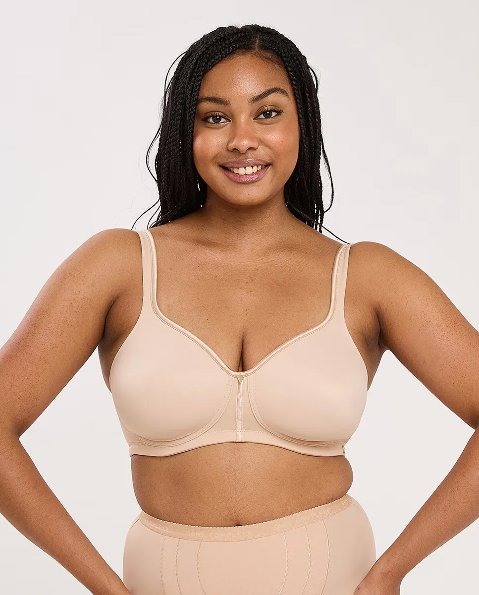 Бюстгальтер без косточек, с набивкой Sans Complexe, бежевый
Бюстгальтер без косточек, с набивкой Sans Complexe, бежевый