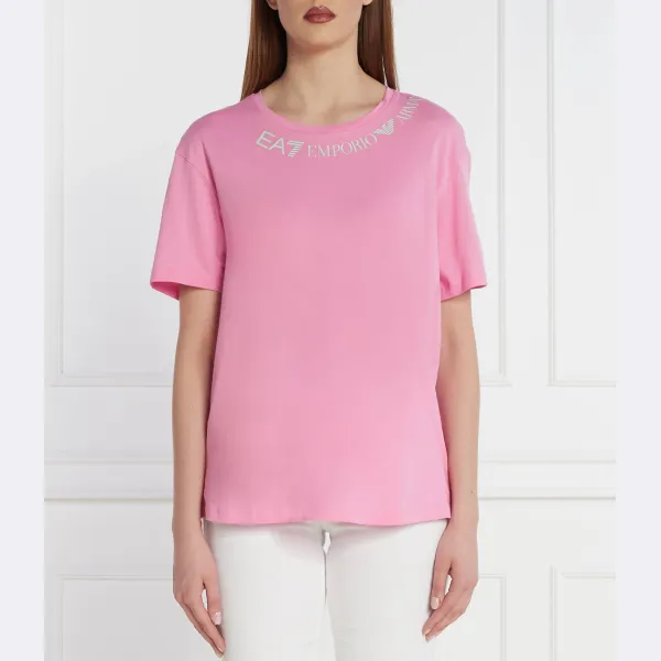 Футболка стандартного кроя Ea7, розовый
Футболка стандартного кроя Ea7, розовый