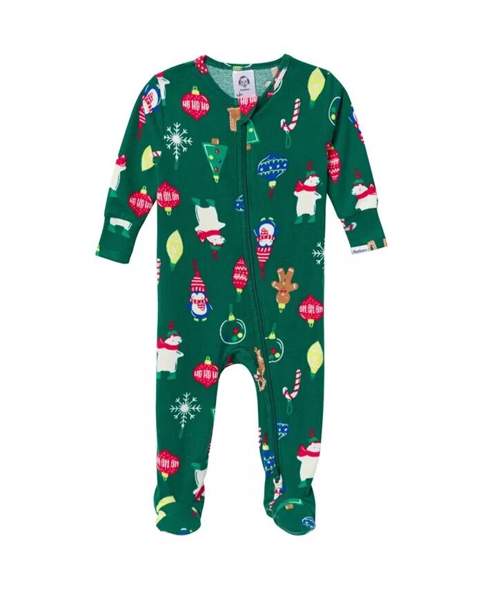 Пижама для всей семьи для девочек, праздничная, нейтральная, цельная, с закрытыми ногами Gerber, зеленый
Пижама для всей семьи для девочек, праздничная, нейтральная, цельная, с закрытыми ногами Gerber, зеленый