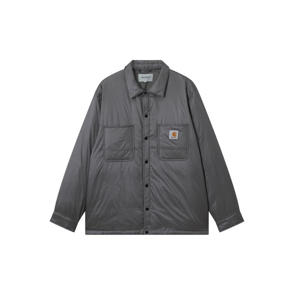 Carhartt Wip Мужская пуховая куртка CCX/угольно-серого цвета с отворотом, утепленные, рабочая одежда
Carhartt Wip Мужская пуховая куртка CCX/угольно-серого цвета с отворотом, утепленные, рабочая одежда