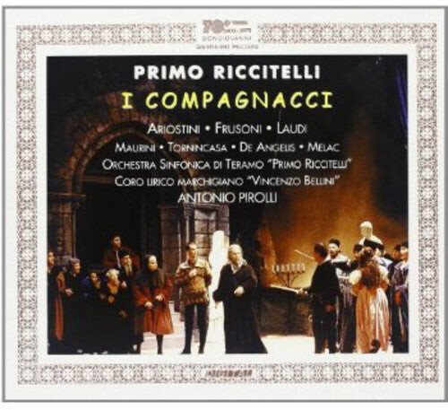 CD диск Riccitelli / Ariostini / Frusoni / Laudi / Pirolli: I Compagnacci
CD диск Riccitelli / Ariostini / Frusoni / Laudi / Pirolli: I Compagnacci
