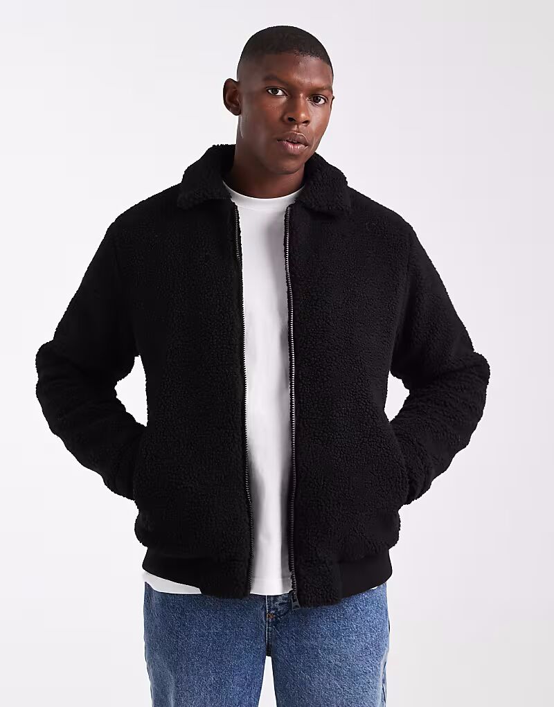 Куртка-бомбер Borg черного цвета Brave Soul
Куртка-бомбер Borg черного цвета Brave Soul