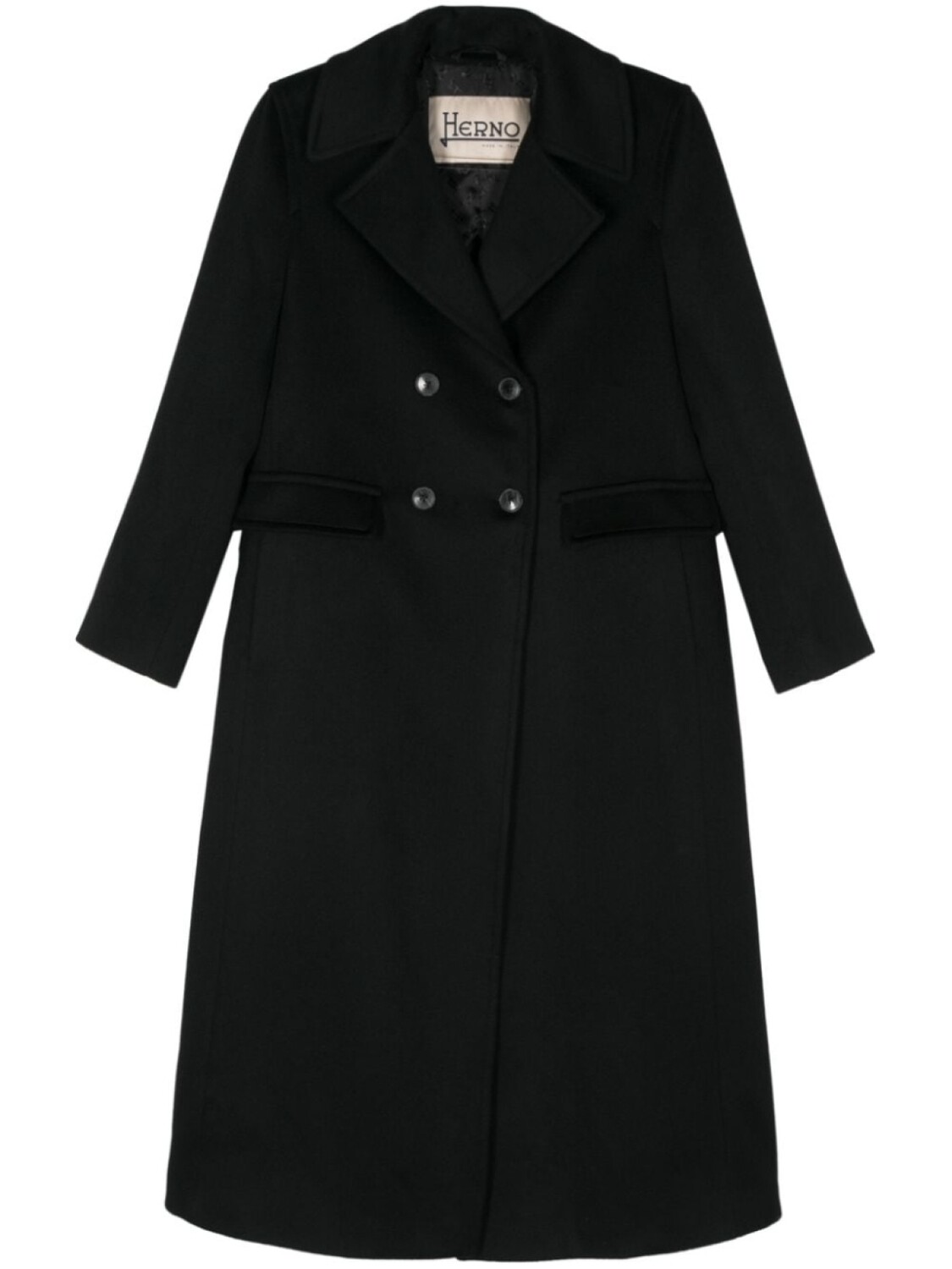 Herno двубортное пальто, черный
Herno двубортное пальто, черный