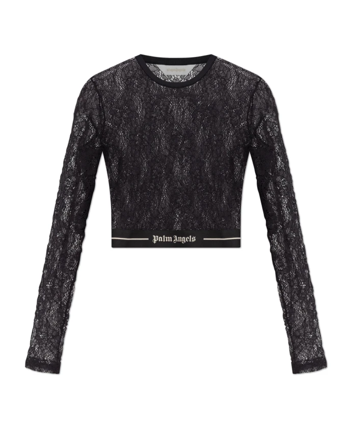 Футболка с логотипом Palm Angels, черный
Футболка с логотипом Palm Angels, черный