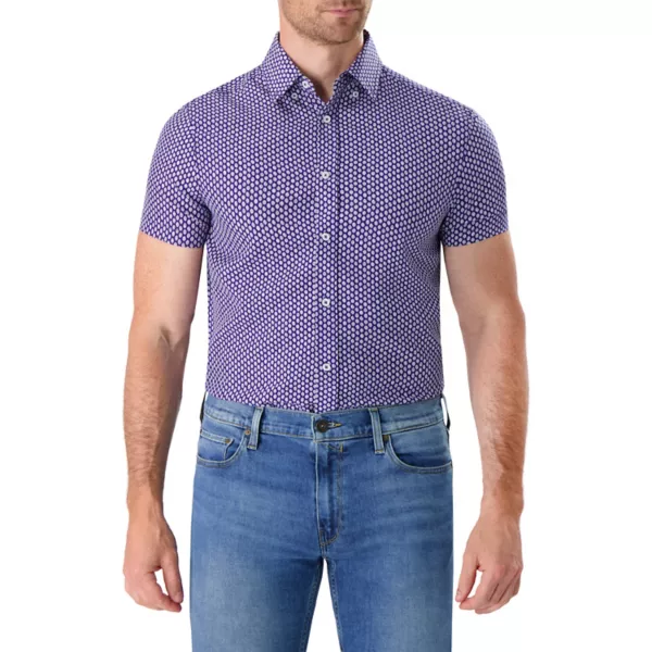 Мужская короткая рукавная тропическая рубашка с принтом на пуговицах Report Collection, синий
Мужская короткая рукавная тропическая рубашка с принтом на пуговицах Report Collection, синий