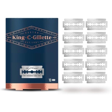 Gillette Лезвия для бритвы King C. Men'S 10 шт. Идеи подарков для мужчин и пап
Gillette Лезвия для бритвы King C. Men'S 10 шт. Идеи подарков для мужчин и пап