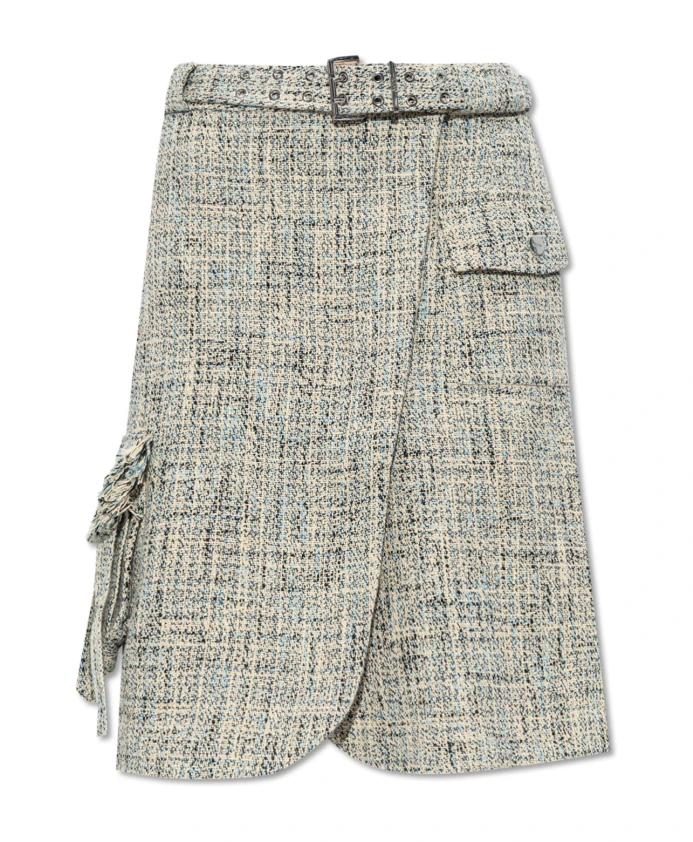 Твидовая юбка Ganni, мультиколор
Твидовая юбка Ganni, мультиколор