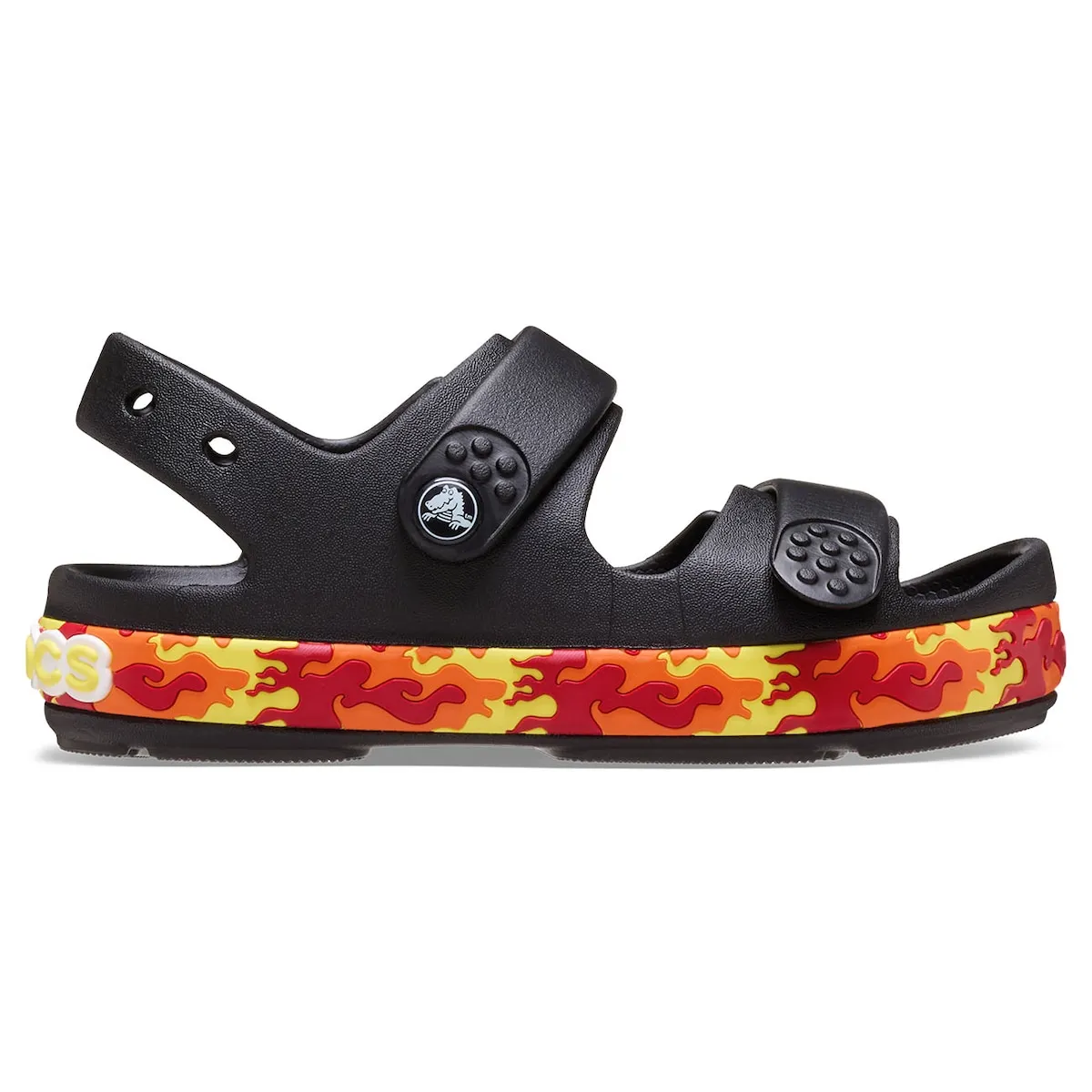 Детские сандалии Crocband Cruiser Flames Sandal T Crocs, черный/оранжевый
Детские сандалии Crocband Cruiser Flames Sandal T Crocs, черный/оранжевый