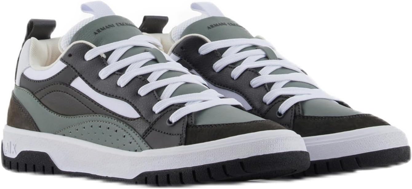 Мужские кроссовки Armani Exchange Duck смешанного цвета, Agave/Peat
Мужские кроссовки Armani Exchange Duck смешанного цвета, Agave/Peat