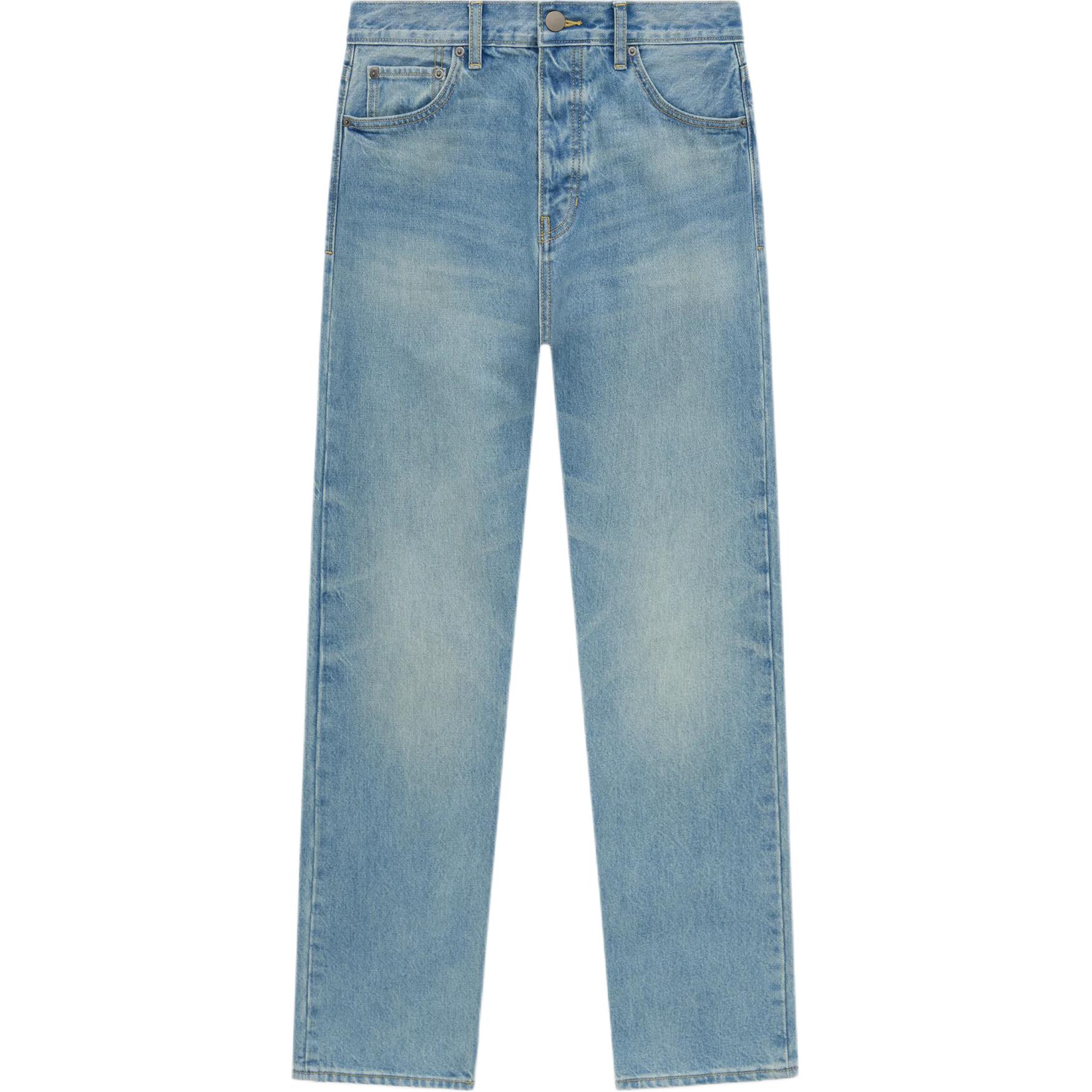 Прямые джинсы Fear Of God Essentials, синий
Прямые джинсы Fear Of God Essentials, синий