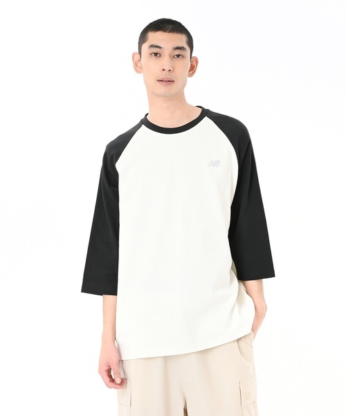 Футболка с рукавом реглан 3/4 New Balance, кремовый
Футболка с рукавом реглан 3/4 New Balance, кремовый