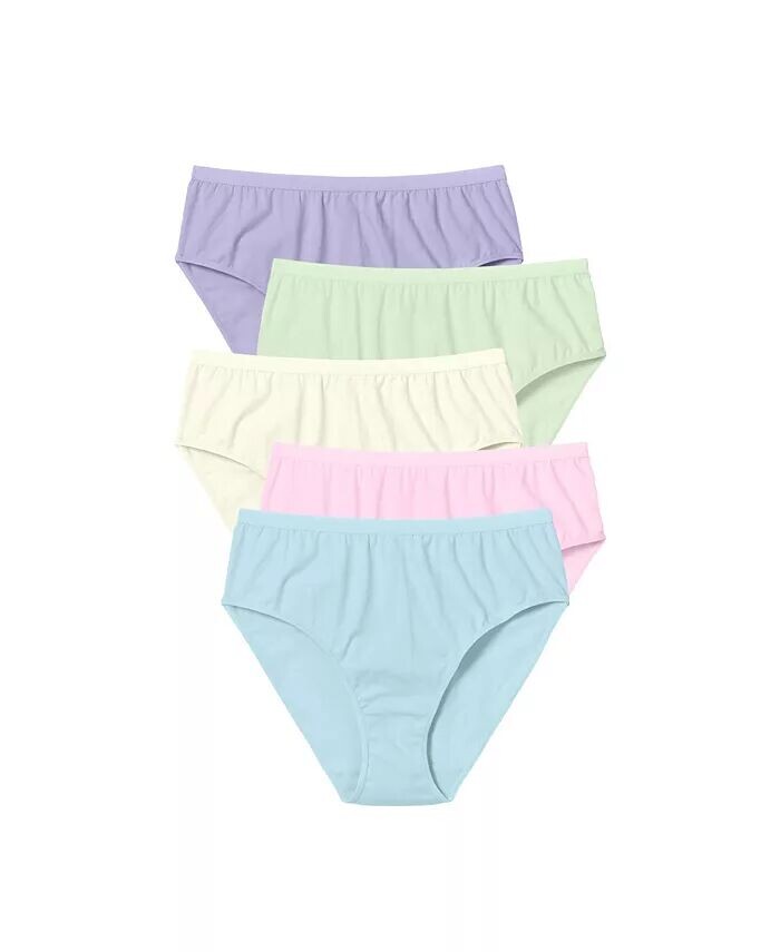 Хлопковые трусы больших размеров Hi-Cut (5 шт.) Comfort Choice, мультиколор
Хлопковые трусы больших размеров Hi-Cut (5 шт.) Comfort Choice, мультиколор