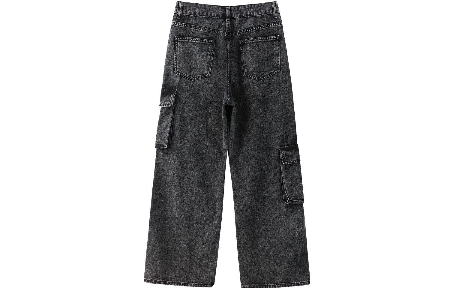 Джинсы унисекс ER, Мытый черный
Джинсы унисекс ER, Мытый черный