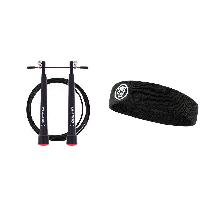 Скакалка для скоростных тренировок материал троса pvc стальной трос, материал рукоятки pvc для учеников LINING, черный
Скакалка для скоростных тренировок материал троса pvc стальной трос, материал рукоятки pvc для учеников LINING, черный