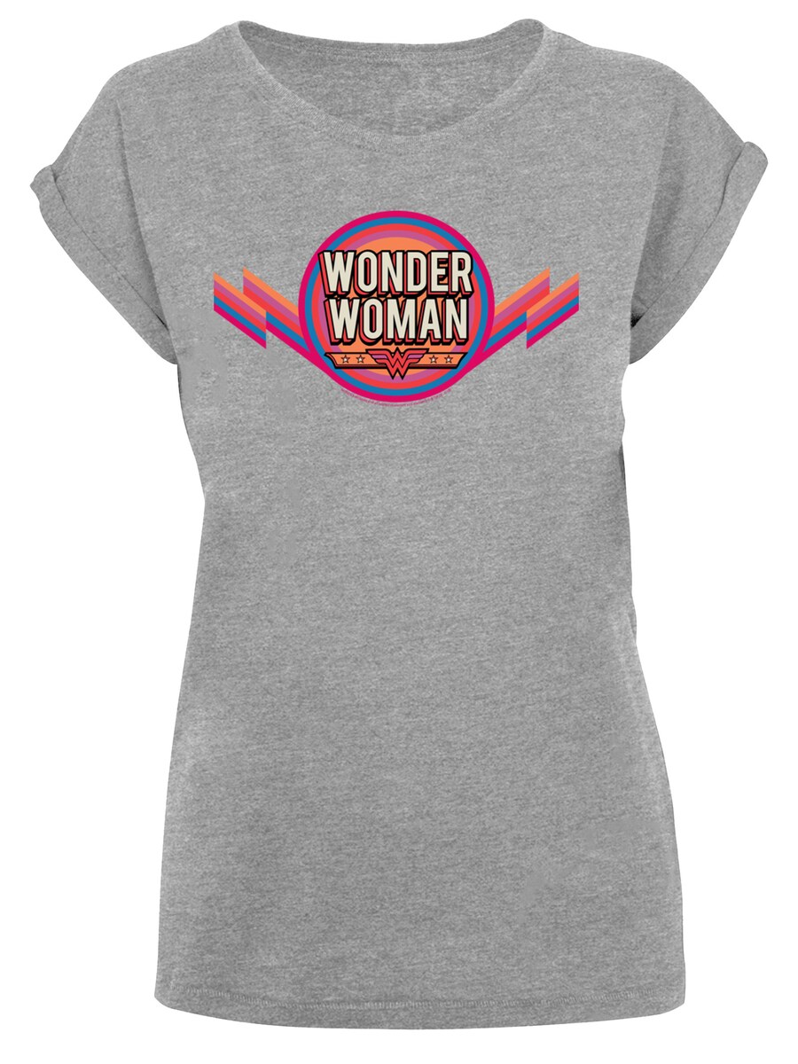 Рубашка F4NT4STIC DC Comics Wonder Woman Rainbow Logo, пятнистый серый
Рубашка F4NT4STIC DC Comics Wonder Woman Rainbow Logo, пятнистый серый