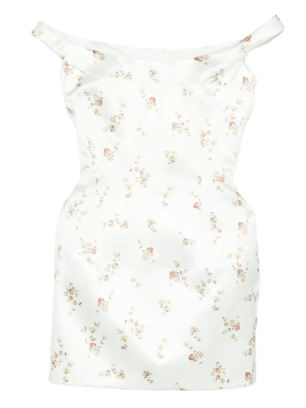 Платье мини с цветочным принтом Magda Butrym, белый
Платье мини с цветочным принтом Magda Butrym, белый