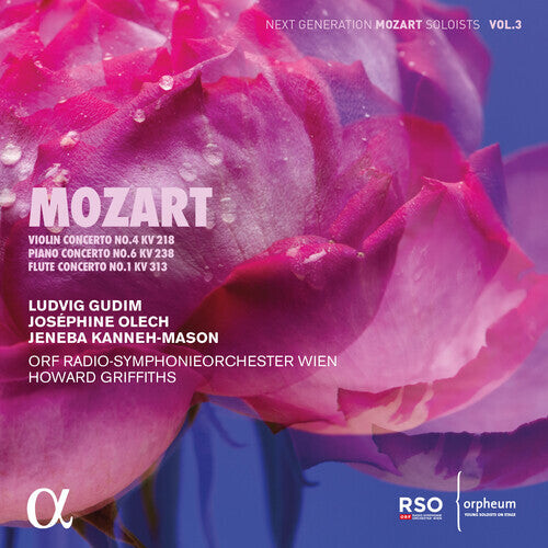 CD диск Mozart / Gudim, Ludvig / Kanneh-Mason, Jeneba: Mozart: Violin Concerto No. 4 KV 218 Piano Concerto No. 6 KV 238 Flute
CD диск Mozart / Gudim, Ludvig / Kanneh-Mason, Jeneba: Mozart: Violin Concerto No. 4 KV 218 Piano Concerto No. 6 KV 238 Flute