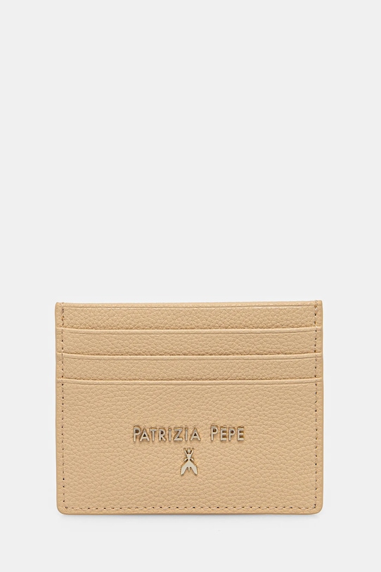 Кожаный чехол для карт Patrizia Pepe, бежевый
Кожаный чехол для карт Patrizia Pepe, бежевый