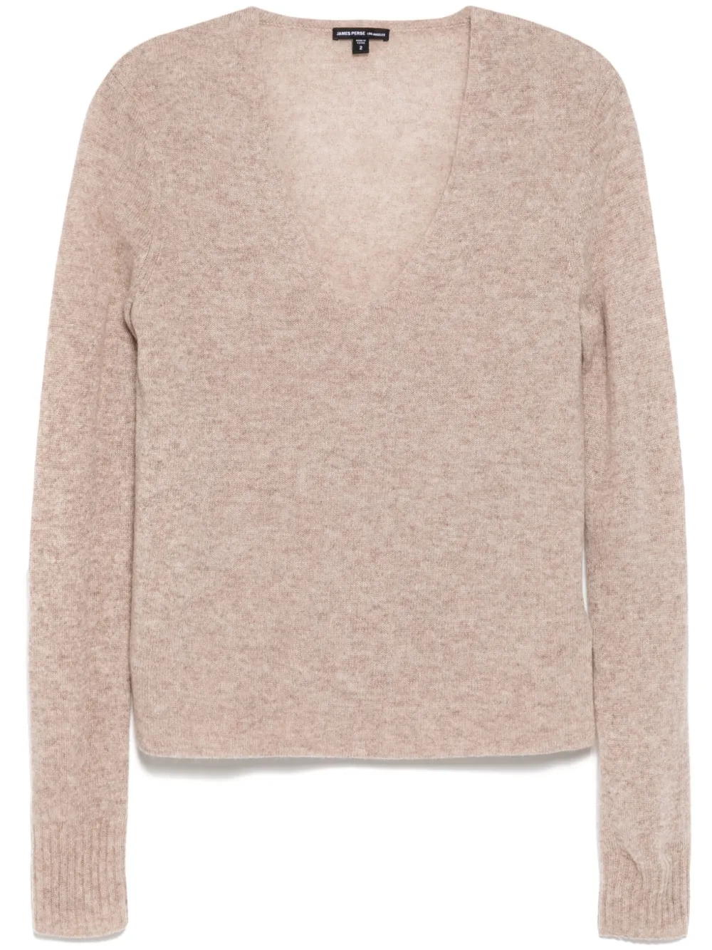 Кашемировый свитер James Perse, коричневый 
Кашемировый свитер James Perse, коричневый