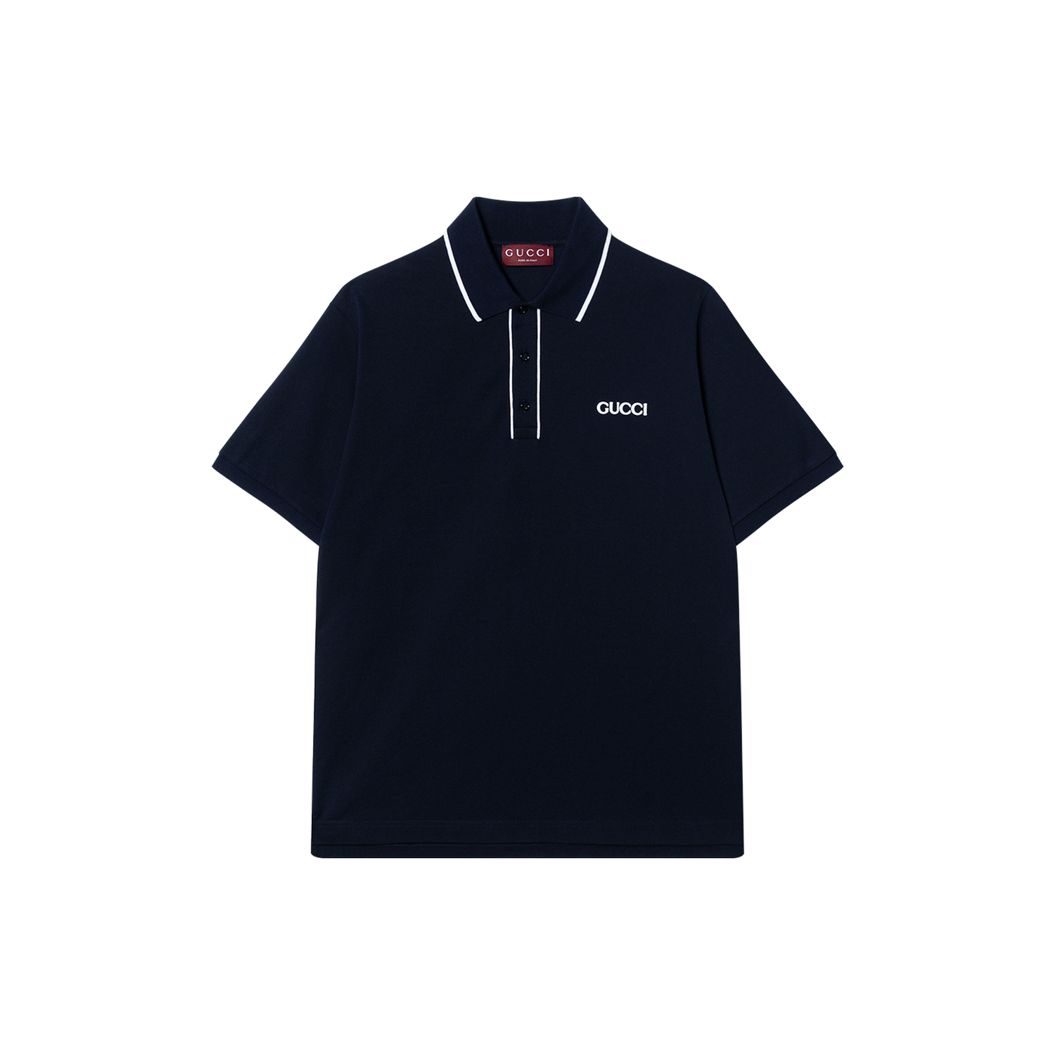Поло с вышитым логотипом GUCCI, синий
Поло с вышитым логотипом GUCCI, синий