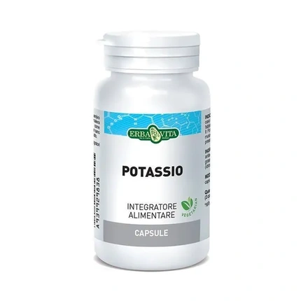 Калий 60 капсул - незаменимая минеральная добавка Erba Vita
Калий 60 капсул - незаменимая минеральная добавка Erba Vita