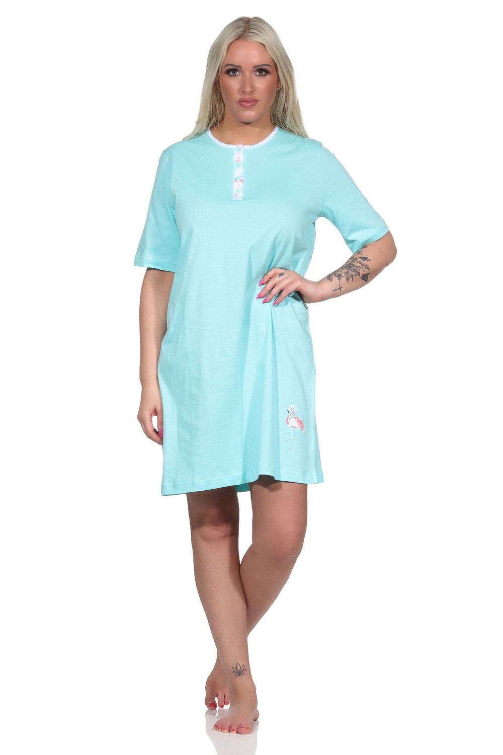 Ночная рубашка NORMANN, цвет helltürkis
Ночная рубашка NORMANN, цвет helltürkis