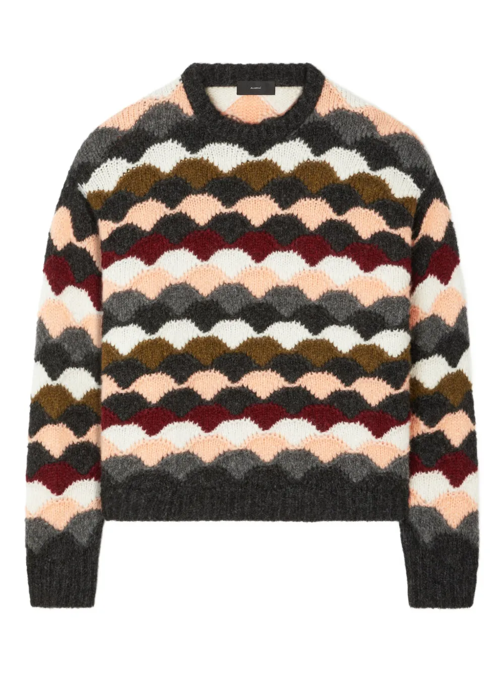 Свитер Shattered Stripes Alanui, серый
Свитер Shattered Stripes Alanui, серый