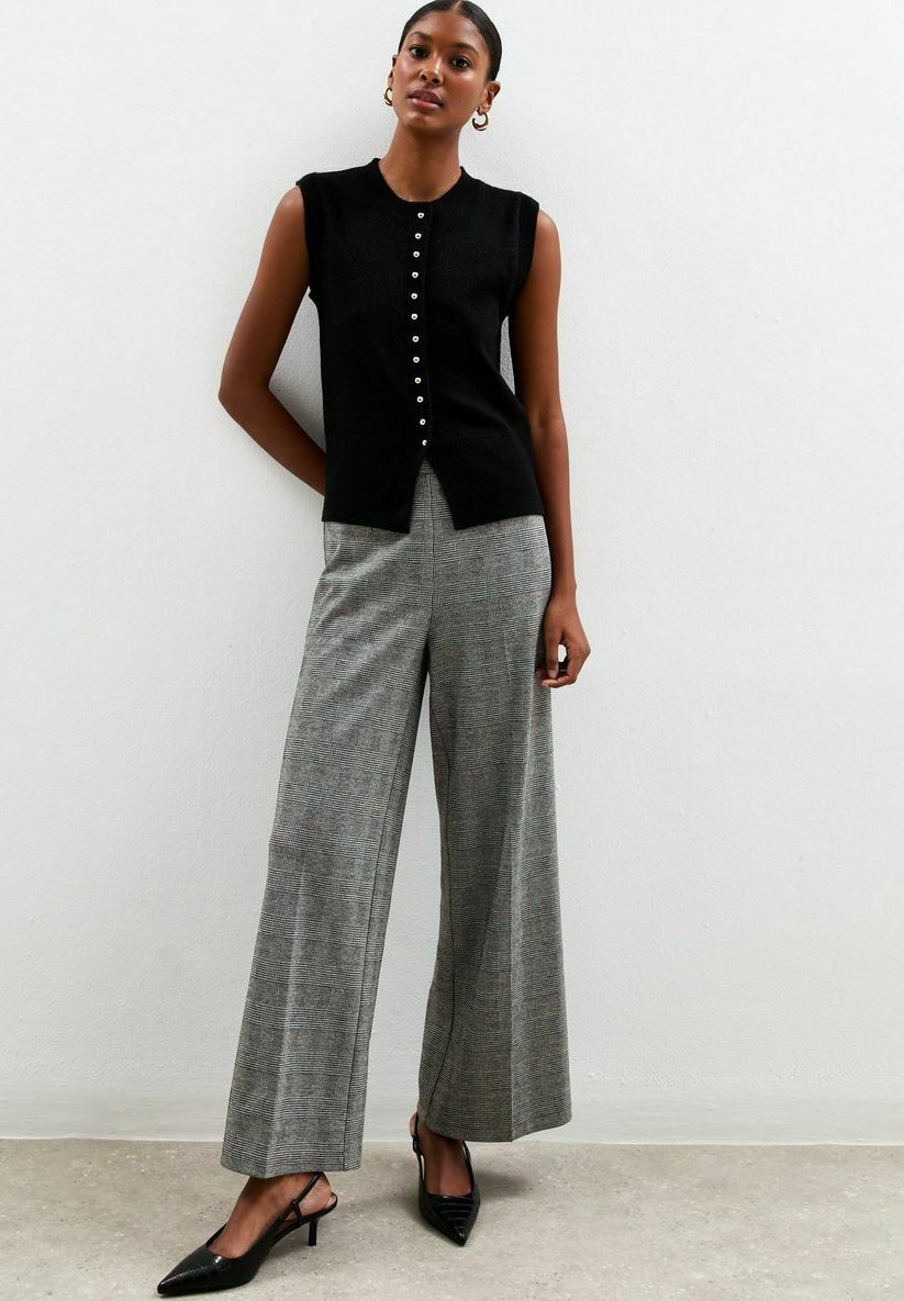 Брюки New Look JERSEY CHECKED WIDE LEG , Black Pattern/Black
Брюки New Look JERSEY CHECKED WIDE LEG , Black Pattern/Black