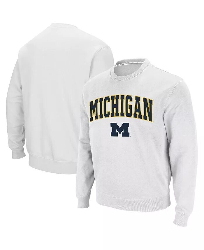 Мужская толстовка Michigan Wolverines Arch & Logo с круглым вырезом Colosseum, белый
Мужская толстовка Michigan Wolverines Arch & Logo с круглым вырезом Colosseum, белый