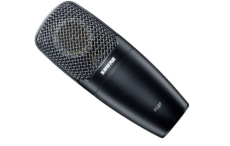 Конденсаторный микрофон Shure PG27-LC Large Diaphragm Condenser Microphone
Конденсаторный микрофон Shure PG27-LC Large Diaphragm Condenser Microphone