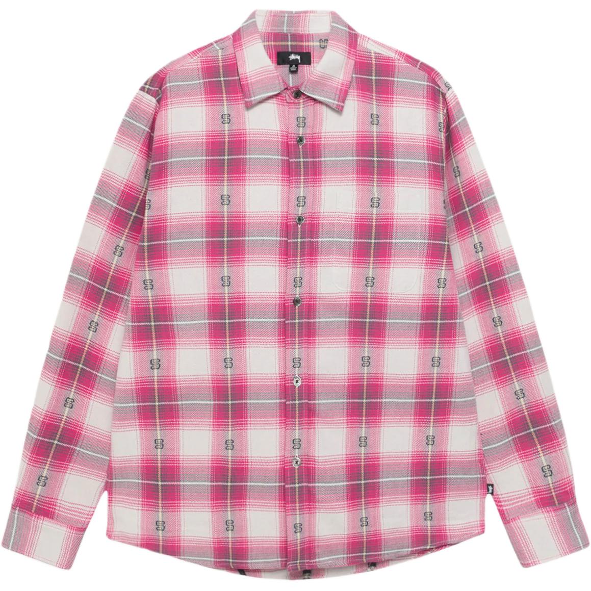 Рубашка в клетку motif Stussy, розовый
Рубашка в клетку motif Stussy, розовый