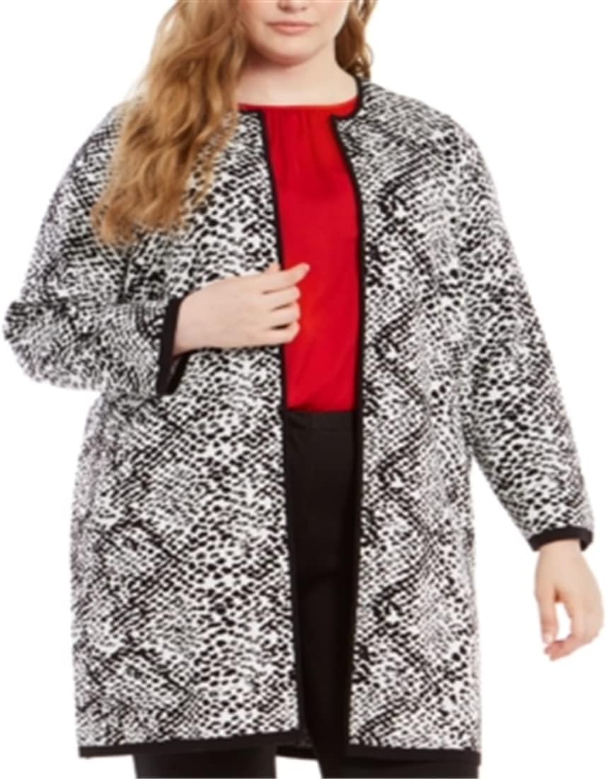 Длинный женский кардиган Calvin Klein больших размеров с анималистичным принтом, Cream/Black
Длинный женский кардиган Calvin Klein больших размеров с анималистичным принтом, Cream/Black