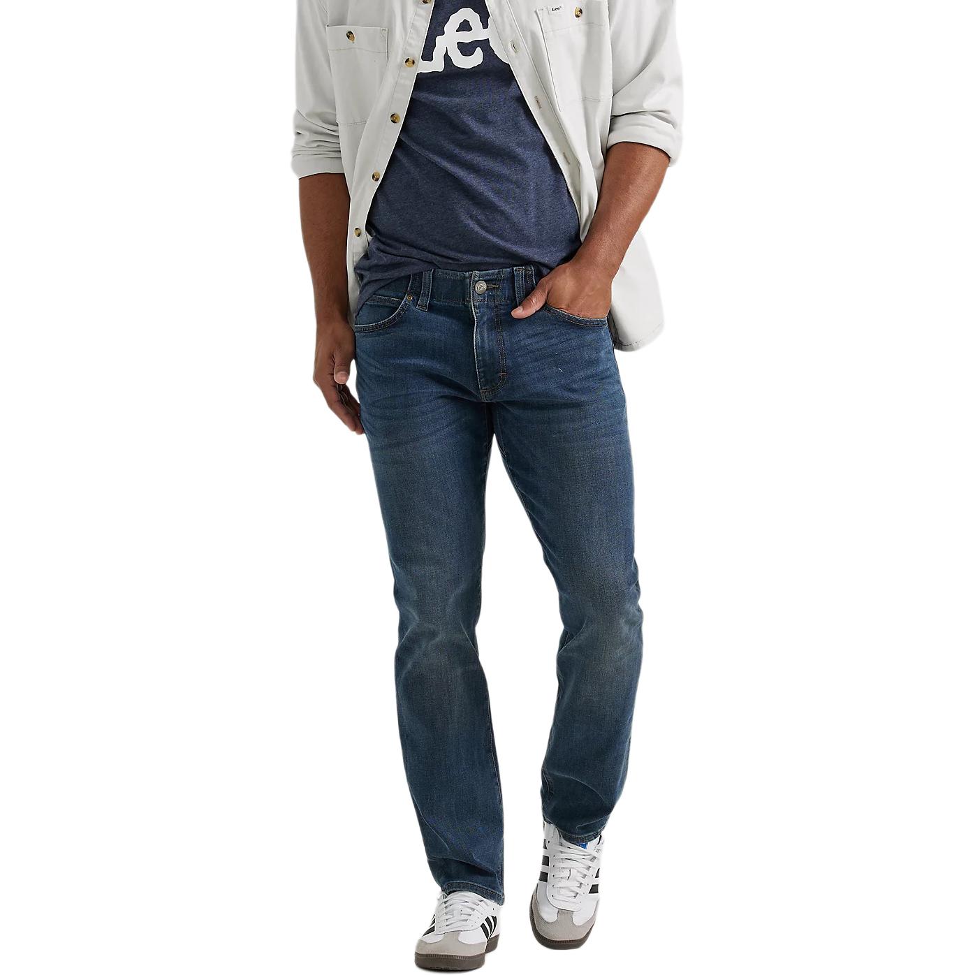 Lee Темно-синие джинсы мужские
Lee Темно-синие джинсы мужские