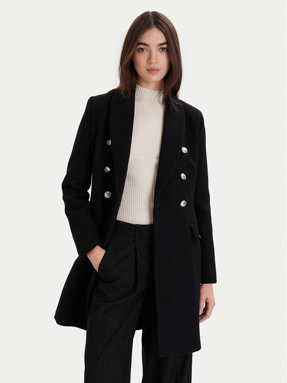 Шерстяное пальто regular fit 252-GATIM.F Morgan, черный
Шерстяное пальто regular fit 252-GATIM.F Morgan, черный