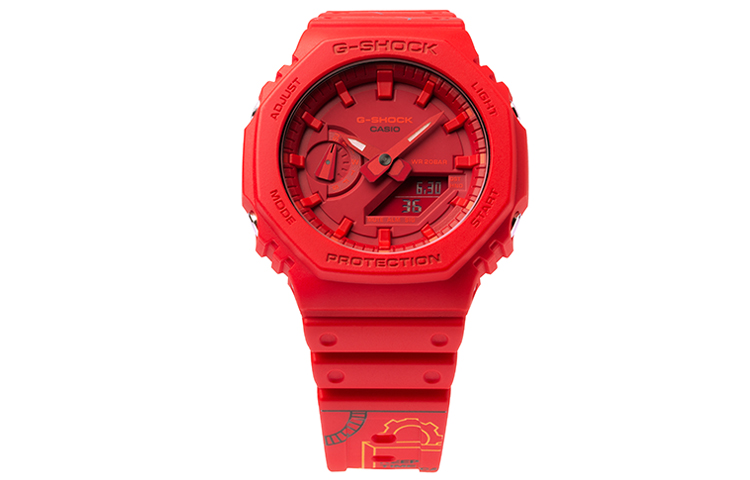 CASIO Часы Men Liquid Crystal/Analog Dual Display Series Red Watch GA-2100-4APRTC
CASIO Часы Men Liquid Crystal/Analog Dual Display Series Red Watch GA-2100-4APRTC