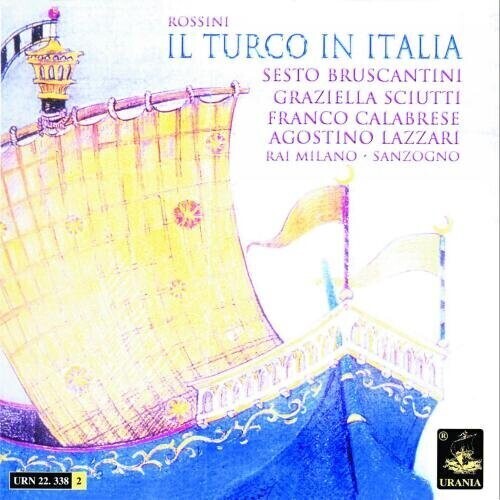 CD диск Rossini / Bruscantini / Sciutti / Calabrese: Il Turco in Italia
CD диск Rossini / Bruscantini / Sciutti / Calabrese: Il Turco in Italia