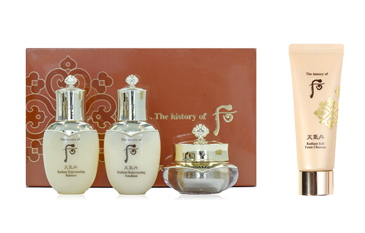 Наборы для путешествий/пробники унисекс The History Of Whoo, Weather Dan 3-piece set 60ml + post-weather Dan radiance foam cleansing balm 35ml
Наборы для путешествий/пробники унисекс The History Of Whoo, Weather Dan 3-piece set 60ml + post-weather Dan radiance foam cleansing balm 35ml