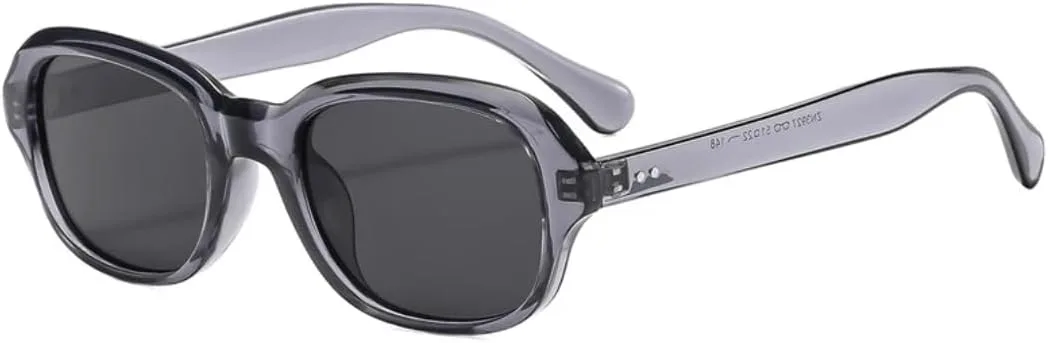 Винтажные овальные солнцезащитные очки для женщин и мужчин, прозрачные линзы Ocean, защита от УФ-излучения UV400, заклепки, стиль панк UATXTAU, Grey Grey
Винтажные овальные солнцезащитные очки для женщин и мужчин, прозрачные линзы Ocean, защита от УФ-излучения UV400, заклепки, стиль панк UATXTAU, Grey Grey