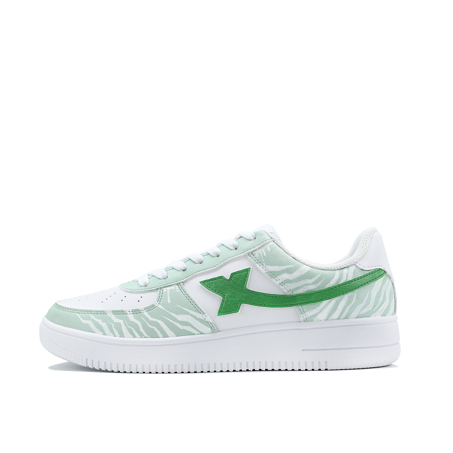 XTEP Air Force One устойчивые к истиранию баланс лоу-топ скейтбордские кроссовки унисекс светло-зеленый, цвет Light Green 
XTEP Air Force One устойчивые к истиранию баланс лоу-топ скейтбордские кроссовки унисекс светло-зеленый, цвет Light Green