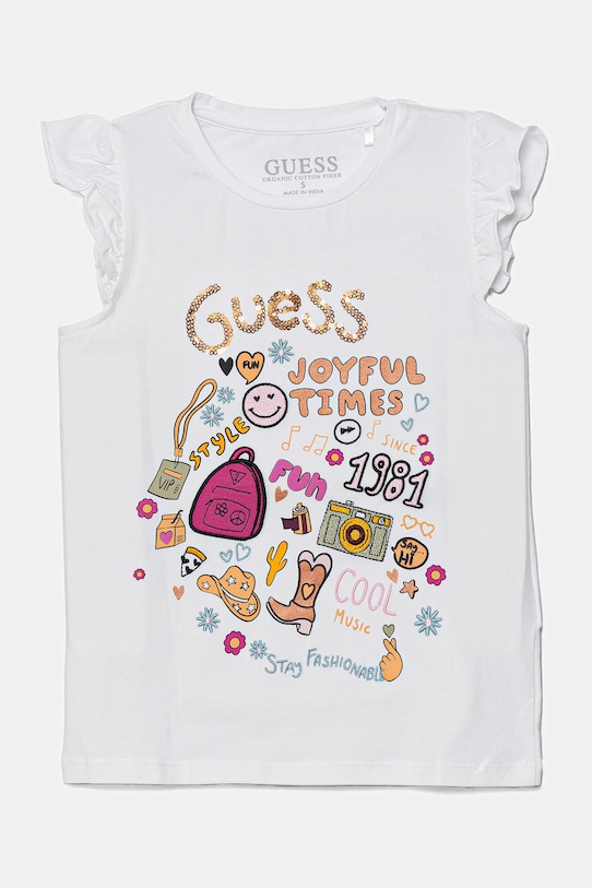 Детская футболка Guess, белый
Детская футболка Guess, белый