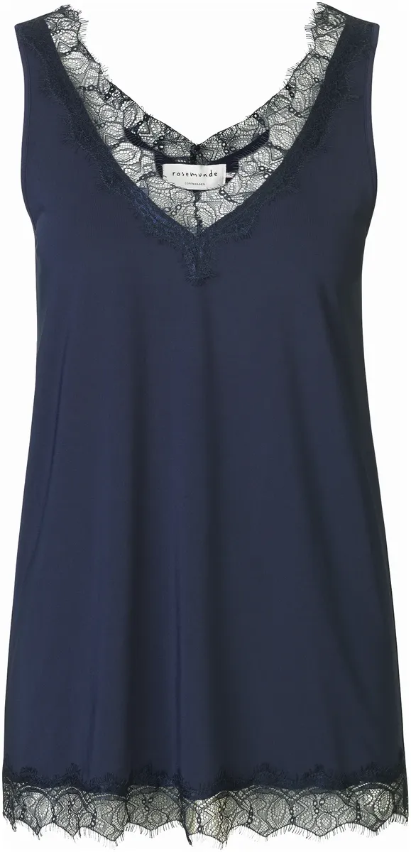 Майка Rosemunde "Billie Tank Top" с красивой винтажной кружевной отделкой на V-образном вырезе и подоле, синий
Майка Rosemunde "Billie Tank Top" с красивой винтажной кружевной отделкой на V-образном вырезе и подоле, синий