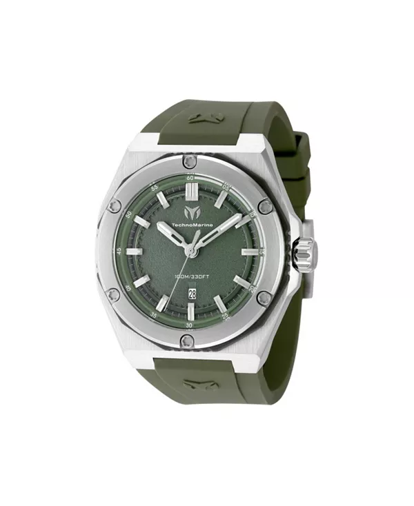 Мужские часы tm-416067 с тремя стрелками, кварцевым механизмом и оливково-зеленым циферблатом Technomarine, green
Мужские часы tm-416067 с тремя стрелками, кварцевым механизмом и оливково-зеленым циферблатом Technomarine, green