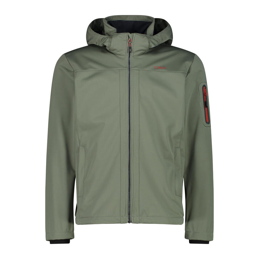 Мужская куртка CMP Softshell с капюшоном и застежкой-молнией 39A5027
Мужская куртка CMP Softshell с капюшоном и застежкой-молнией 39A5027